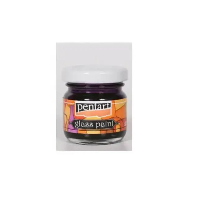 Χρώμα για Γυαλί διάφανο 30ml Pentart- Lila