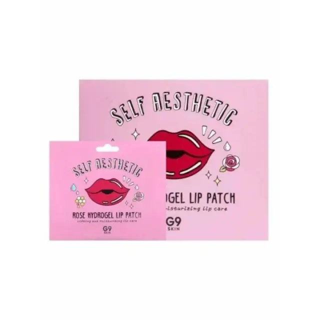 G9 Skin Rose hydrogel lip patch – Ενυδατικά επίθεμα χειλιών για ζουμερά χείλη