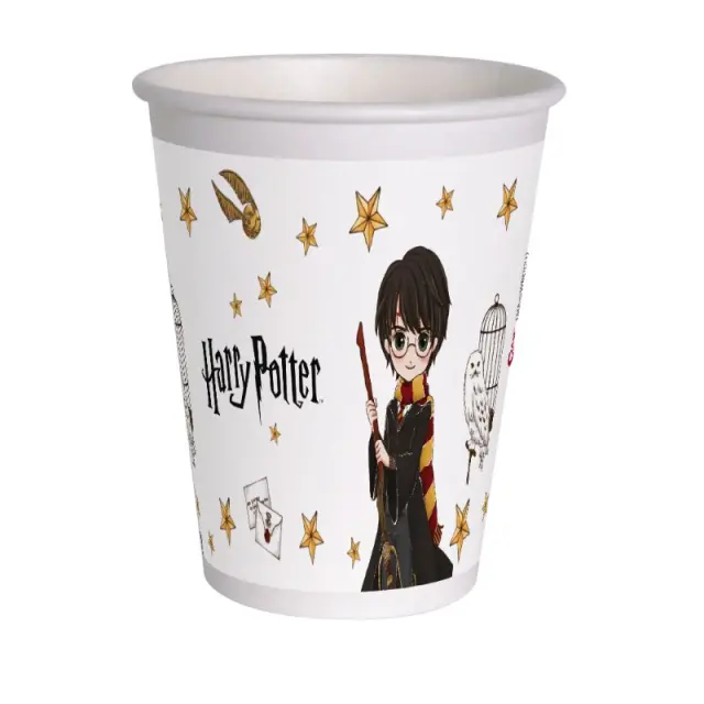 Ποτήρια Χάρτινα Harry Potter 250 ml / 8 τεμ