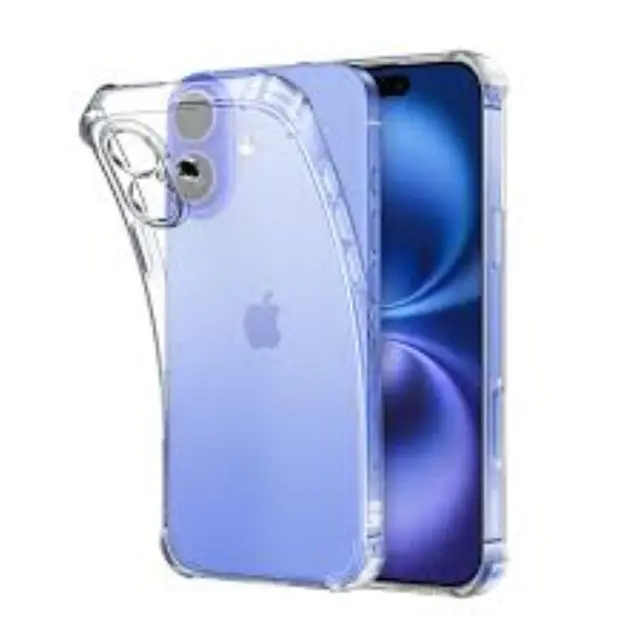 Ugreen® CA101 Bright Cushion Θήκη για iPhone 16 Plus-Clear 2