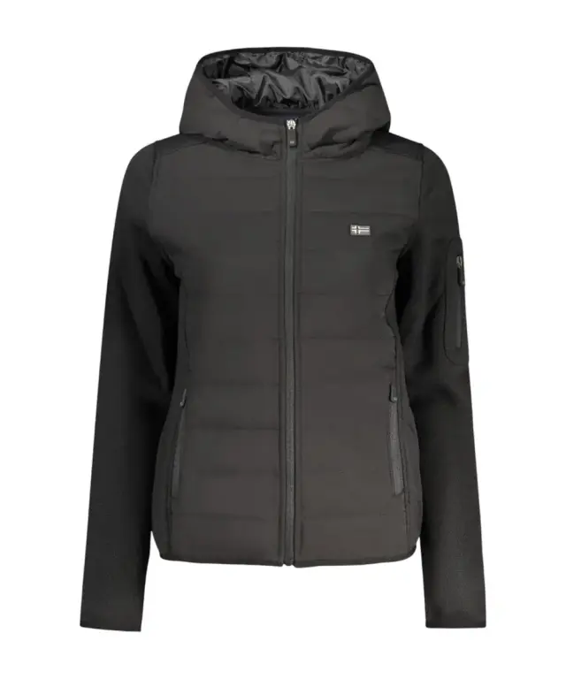 Norway Nautical School - Γυναικείο Χειμωνιάτικο Μπουφάν 849801-BLACK Μαύρο