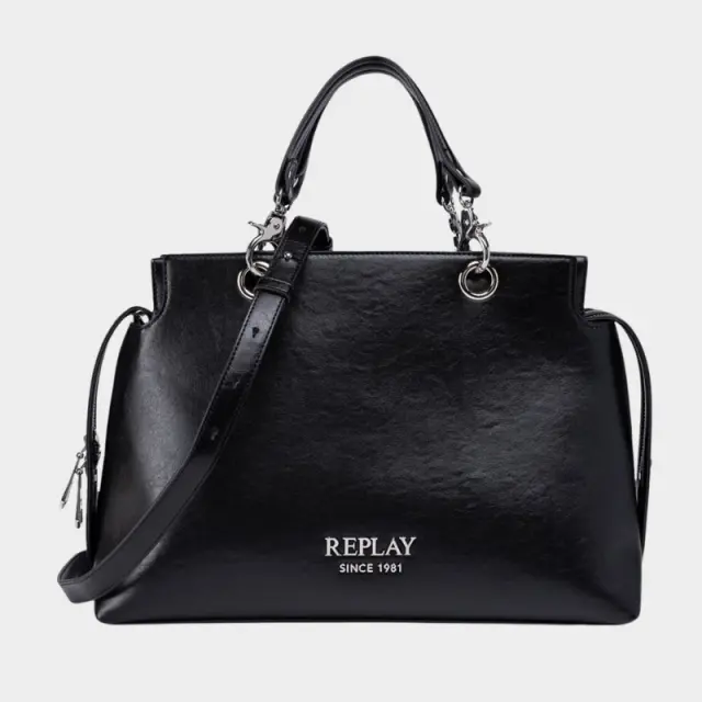 Τσάντα Χειρός Replay FW019Z.000.A7243S-C098 Μαύρο - ONESIZE