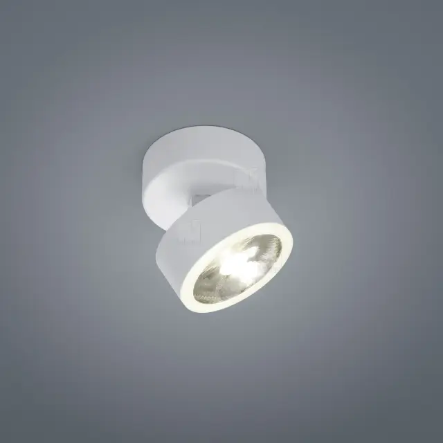 PAX Φωτιστικό Οροφής Επιφανείας LED Λευκό Ματ 7.5W 2900K IP20 Άσπρο