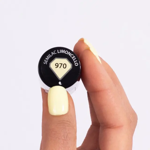 Semilac Ημιμόνιμο Βερνίκι 970 Limoncello 7ml 2