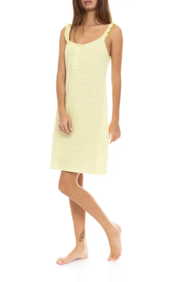 S1422 - Yellow - NIGHTGOWN RAINBOW - S 2
