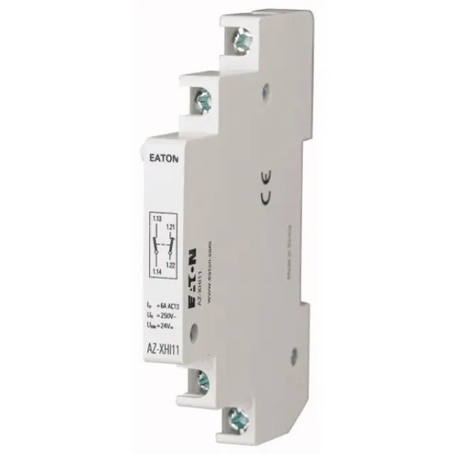 Auxiliary contact, for AZ, 1N/O+1N/C, 0.5HP
