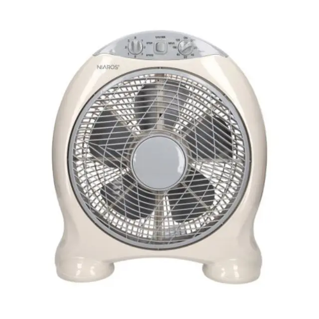 Επιδαπέδιος Ανεμιστήρας Box Niaros Santadi 50W Μπεζ N68200