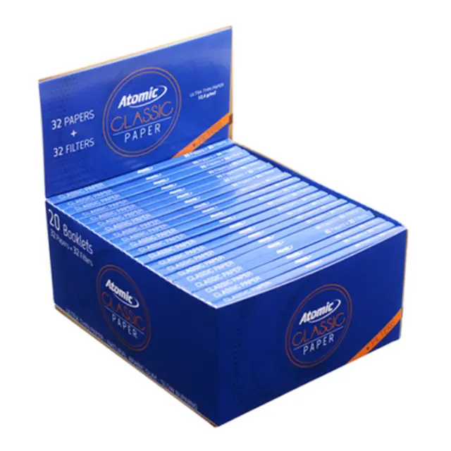 Atomic Χαρτάκια Classic King Size Maxi Pack + 32 Tips (20τεμ.)