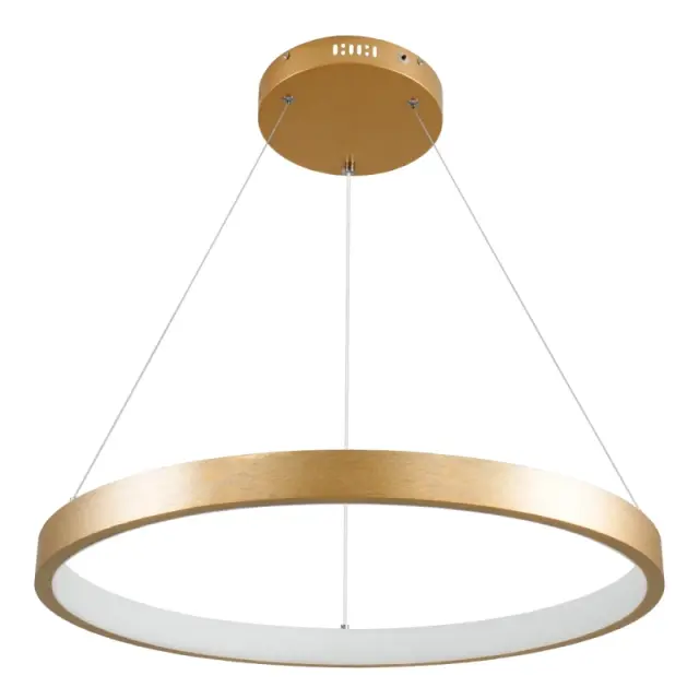 NEMESIS LED Κρεμαστό Φωτιστικό Οροφής Χρυσό 45Watt CCT Dimmable Φ60cm KLV-101-0210 3