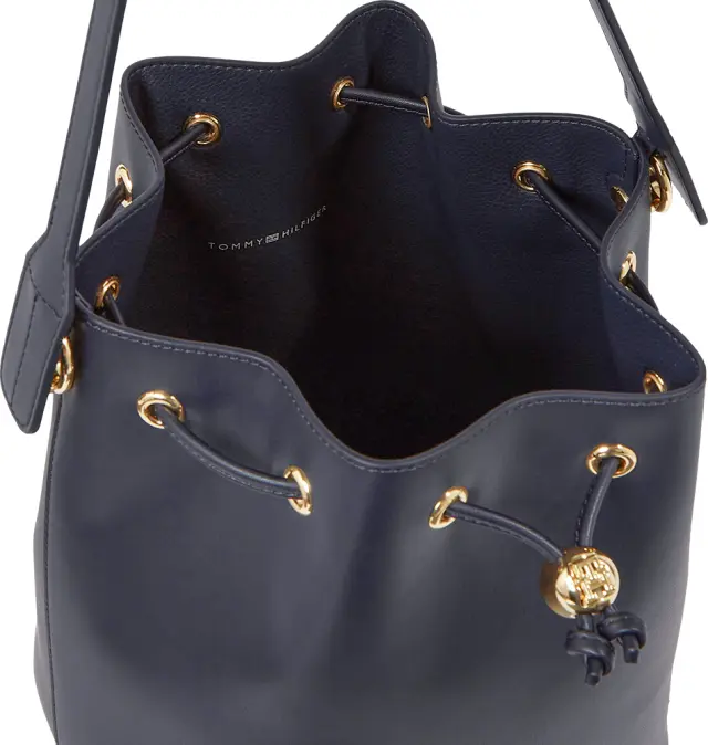 Τσάντα πουγκί TOMMY HILFIGER ΤΗ Iconic 15140 Μπλε 3