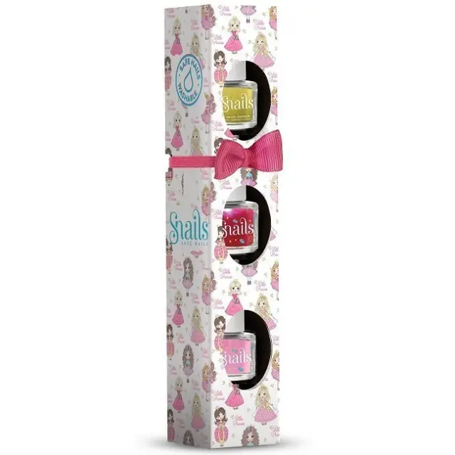 Snails Mini 3 Pack Βερνίκι Νυχιών– Little Princess, 3τμχ