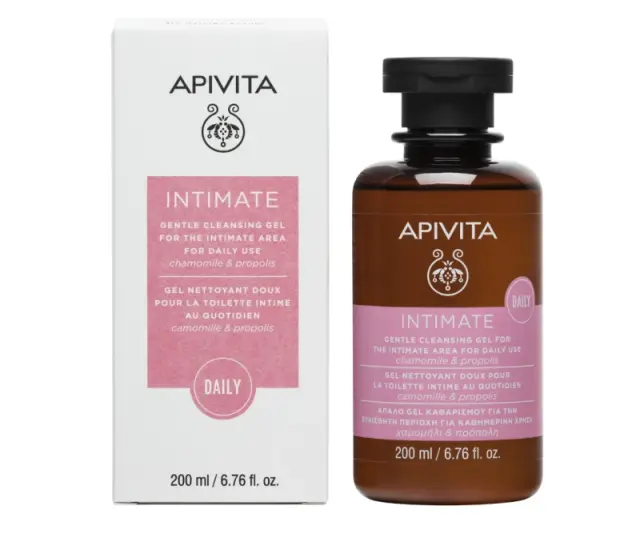 Apivita Intimate Daily pH 5 Gel Καθαρισμού με Χαμομήλι & Πρόπολη 200ml
