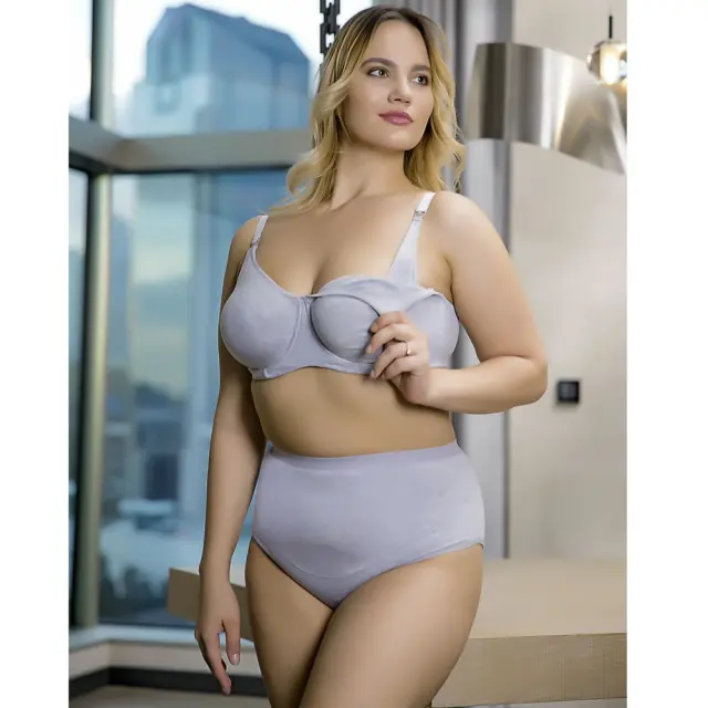 Moonlight Γυναικείο Σλιπ Εγκυμοσύνης 30880 Grey 3