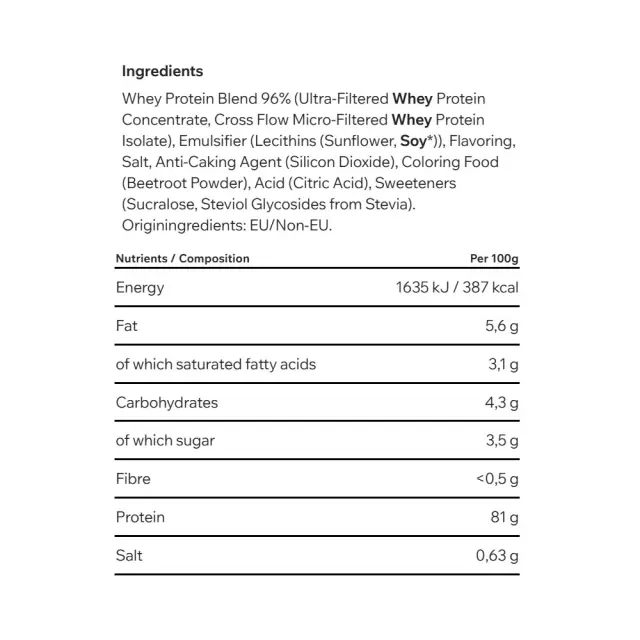 ESN Designer Whey Protein strawberry-cream, 908-g 2