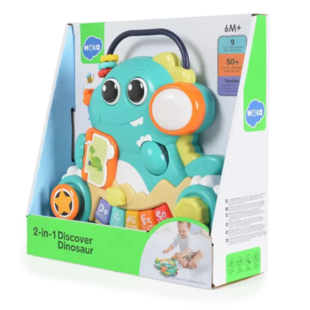 Hola Toys Μουσικός Δεινόσαυρος HE8976 2