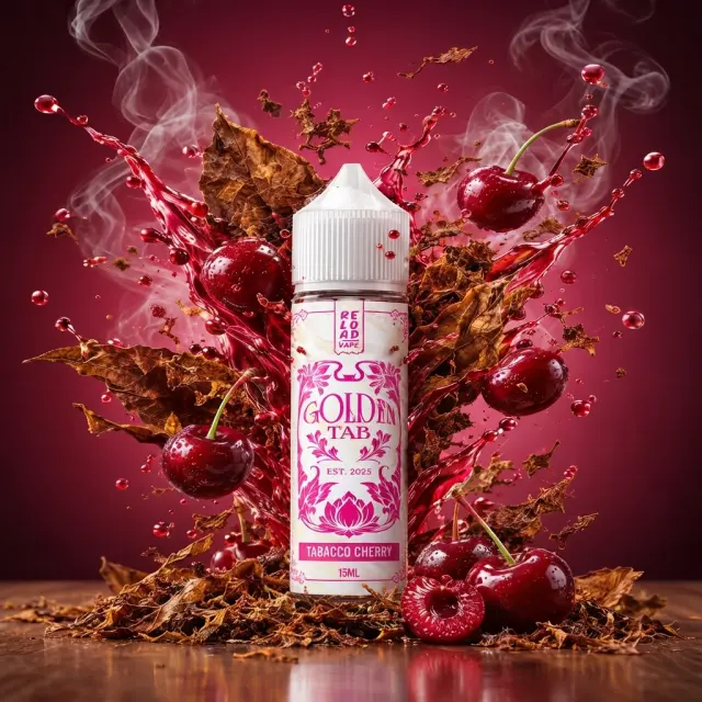 Golden Tab Tobacco Cherry 15ml/60ml