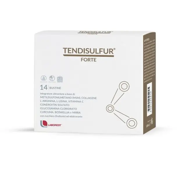 Tendisulfur Forte Συμπλήρωμα για την Υγεία των Αρθρώσεων 14 φακελίσκοι