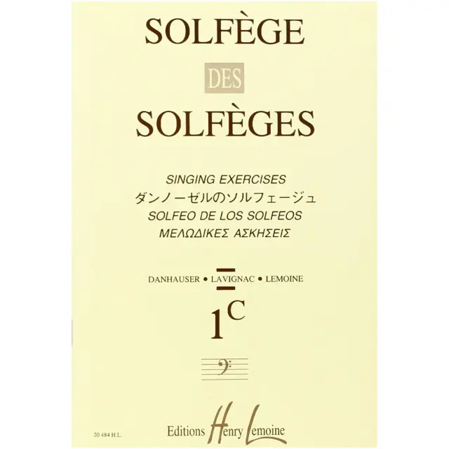 Lemoine Solfege 1C