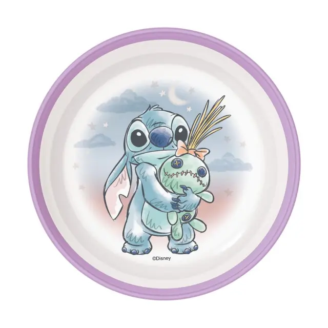 Stor Disney: Stitch Cuddle Me - Αντιολισθητικό Δίχρωμο Μπολ (10993)
