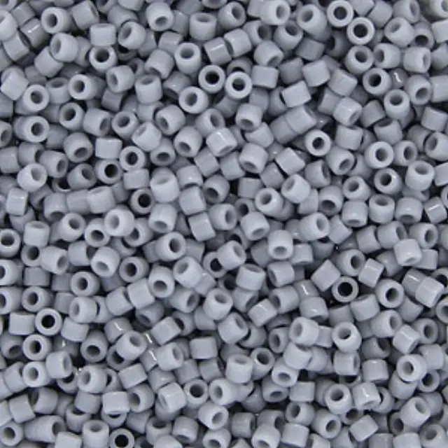 Χάντρα Miyuki Delica 11/0 - DB1139 - Opaque Ghost Grey ~7gr