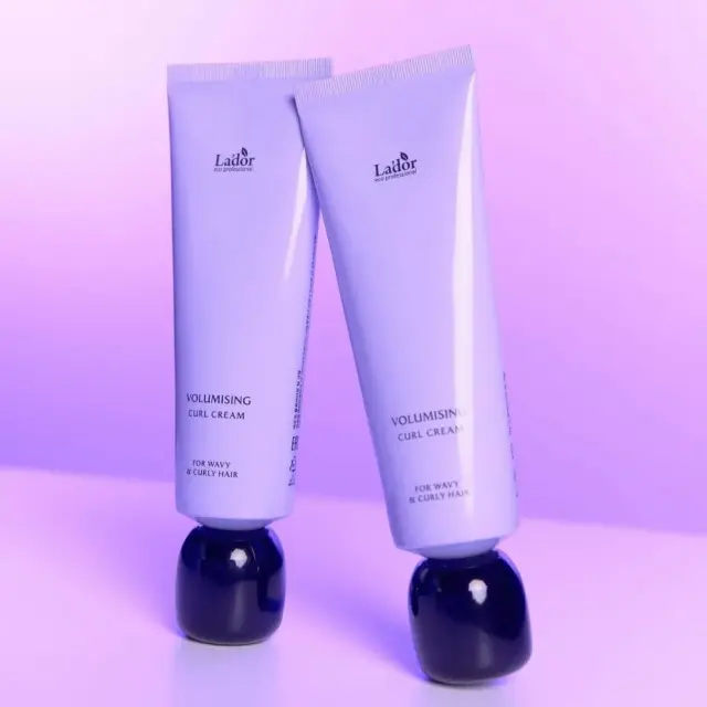 Lador Volumising Curl Cream Κρέμα Μαλλιών για Καλοσχηματισμένες Μπούκλες + Όγκο 80ml 3