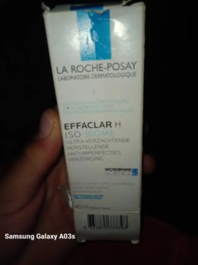 La Roche Posay Effaclar H ISO-Biome Ενυδατική & Αναπλαστική Κρέμα Προσώπου για Ξηρές/Ευαίσθητες Επιδερμίδες κατά των Ατελειών & της Ακμής 40ml