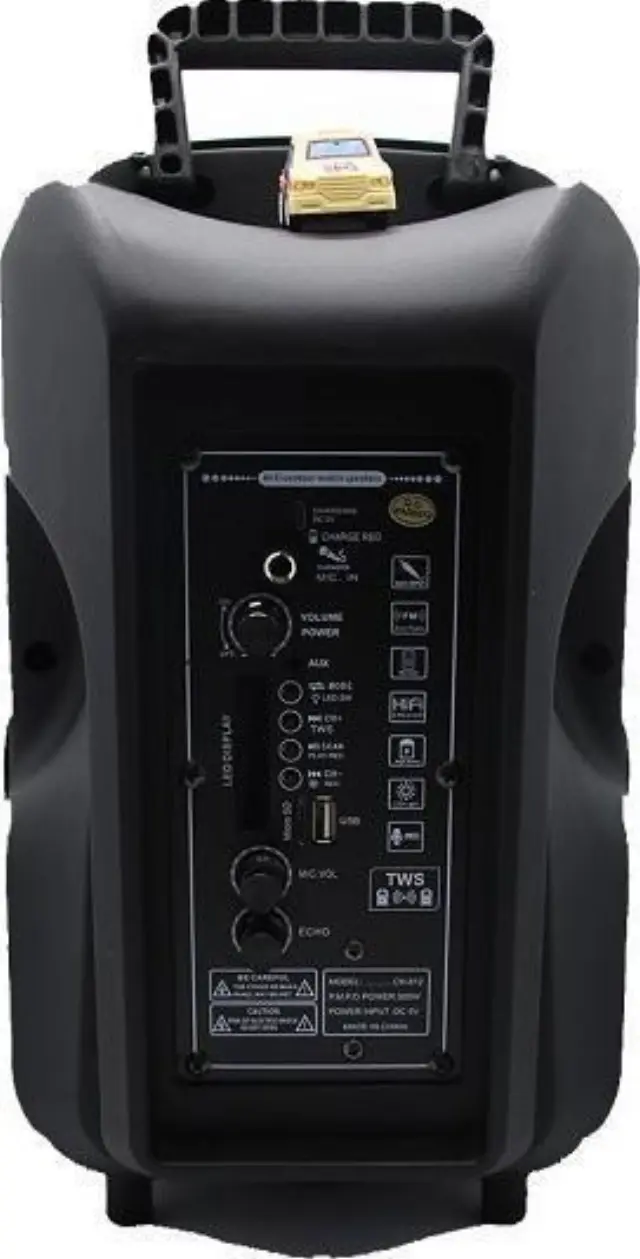 Ηχείο με λειτουργία Karaoke MK-B13 σε Μαύρο Χρώμα 2