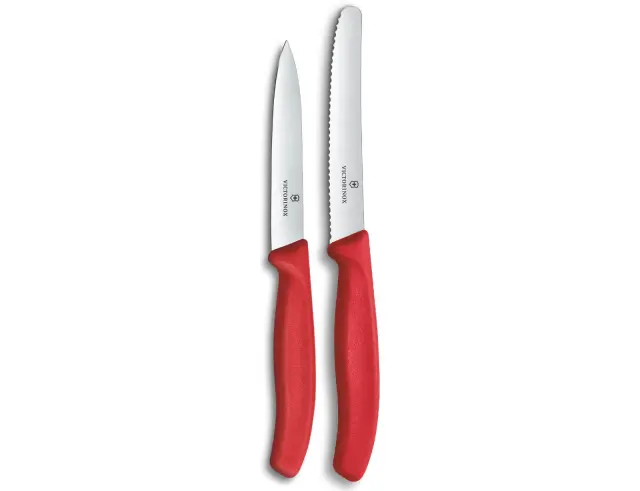 Σετ Μαχαίρια Γενικής Χρήσης Victorinox Swiss Classic με μήκος λεπίδας 10cm και 11cm - Red - 2 τεμάχια6.7111.2C1 3