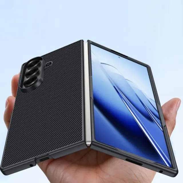Carbon Fiber Texture Θήκη για Galaxy Z Fold 7/ Z Fold 8 Ultra- Black OEM 2