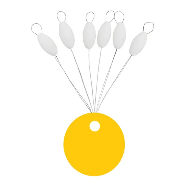 Φλοτεράκια Yuki Oval Floating Beads With Stopper PF PF-OC2