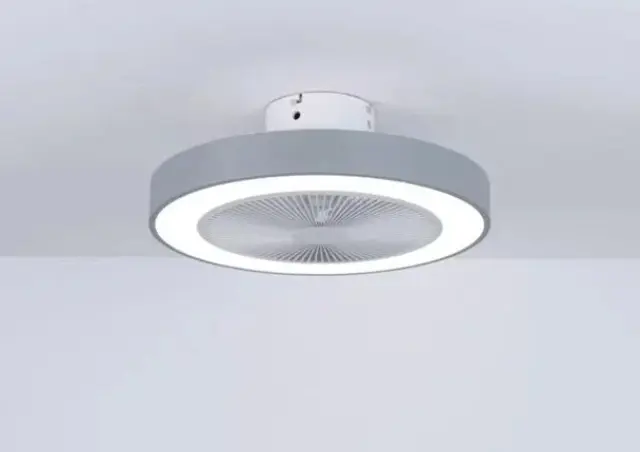 Ανεμιστήρας Οροφής Marco Γκρι 50x50x20εκ.