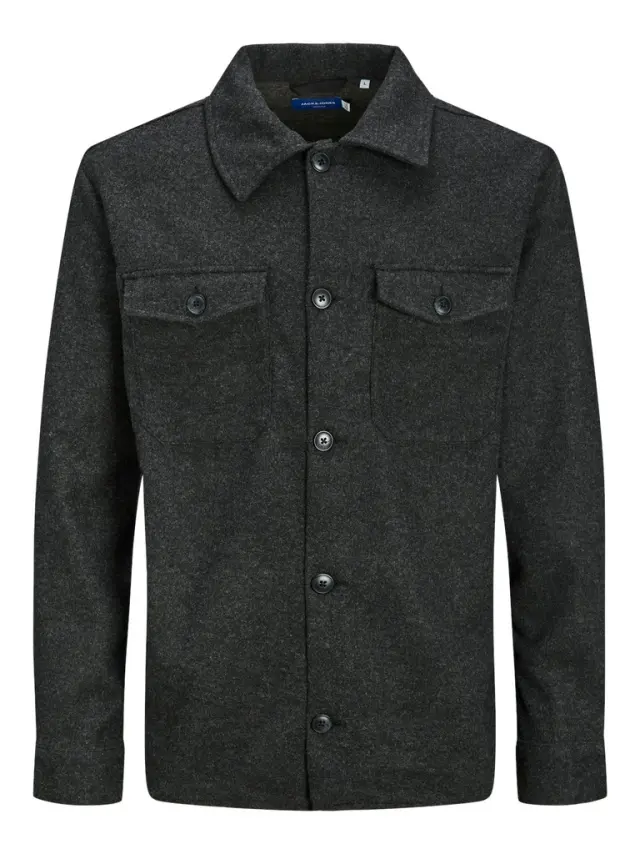 JOROLLIE OVERSHIRT LS NOOS black - XL