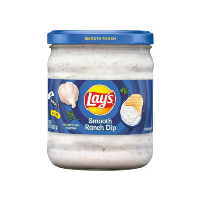 Lay's Smooth Ranch Dip ΧΓ 424gr