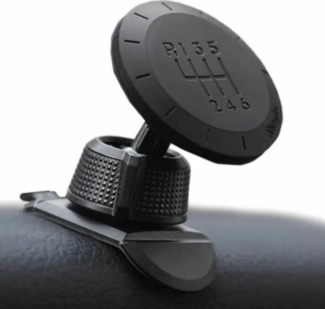 Ringke® Gear Mount Design Μαγνητική Βάση Κινητού Αυτοκινήτου για το Ταμπλό- Black 2