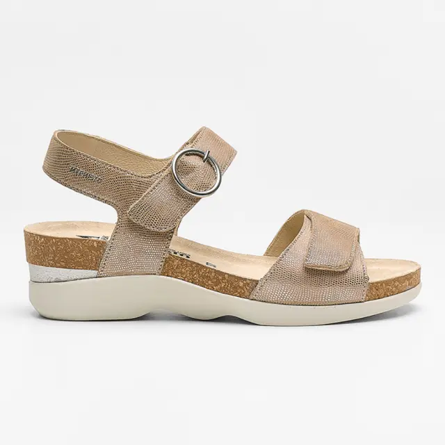 Mephisto Πέδιλα Γυναικείο δέρμα Nubuck Μπεζ MEP/ORIANA L/TAUPE