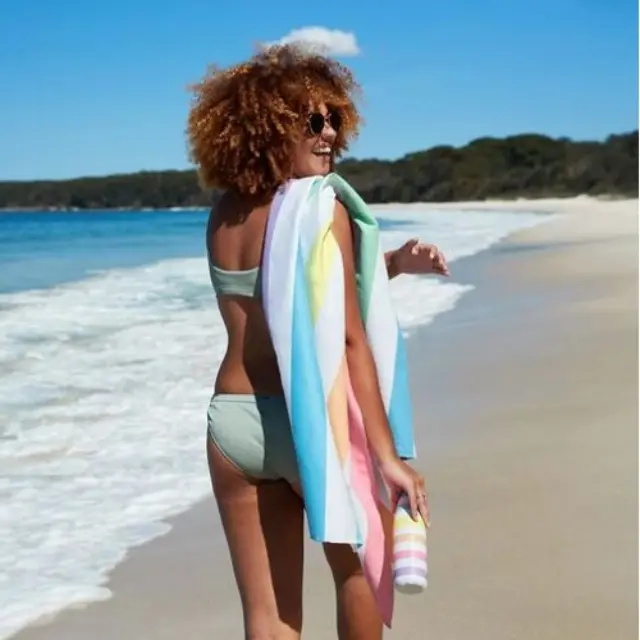 Πετσέτα θαλάσσης Quickdry Summer -160*90cm-Unicorn Waves-Dock & Bay 2