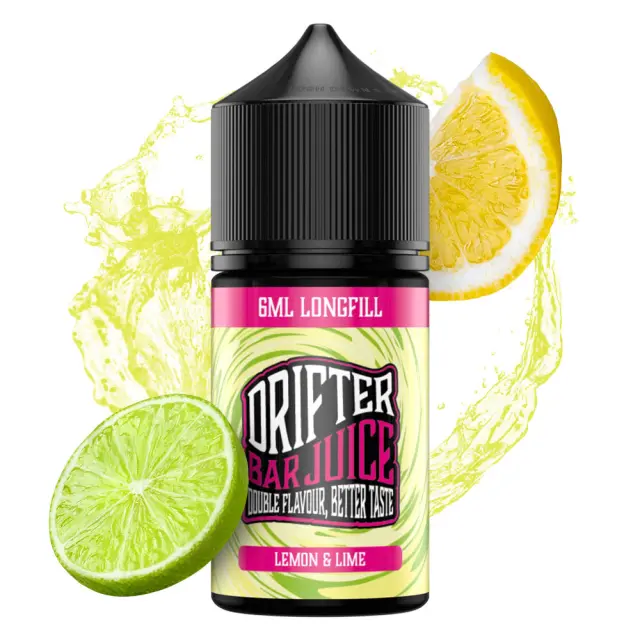 Lemon & Lime 6ml (30ml) - Drifter Bar Juice Flavorshots