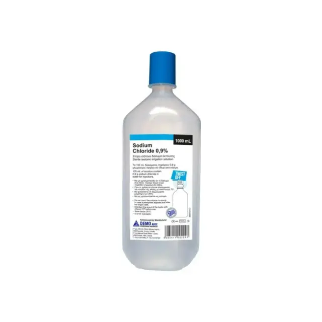 Demo Sodium 0.9% Chloride Στείρο Ισότονο Διάλυμα Έκπλυσης 1000ml