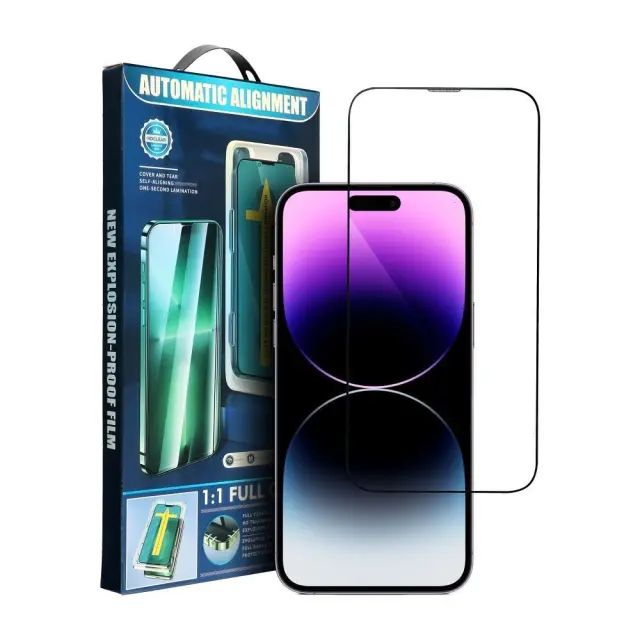 Tempered Glass 5D Full Face (iPhone 15 Pro Max)