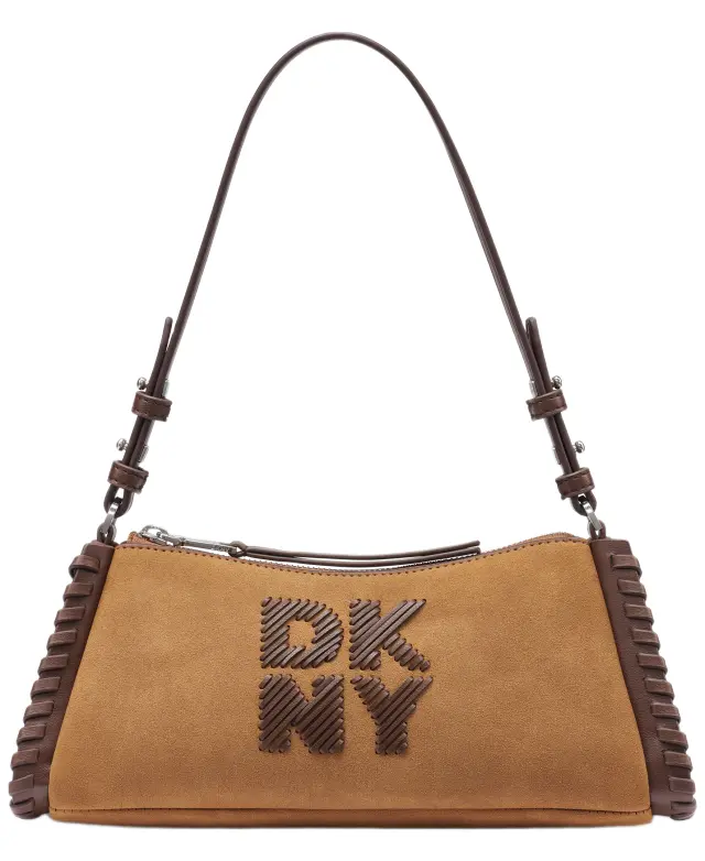 DKNY γυναικεία τσάντα ώμου satchel JOSIE σουέντ R623MQ80-1 - OS