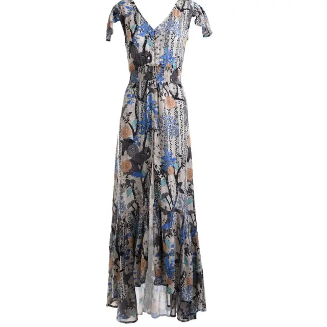 Φόρεμα Κρουαζέ Σε Τύπωμα Ζούγκλα M/L 5-41-034-0048