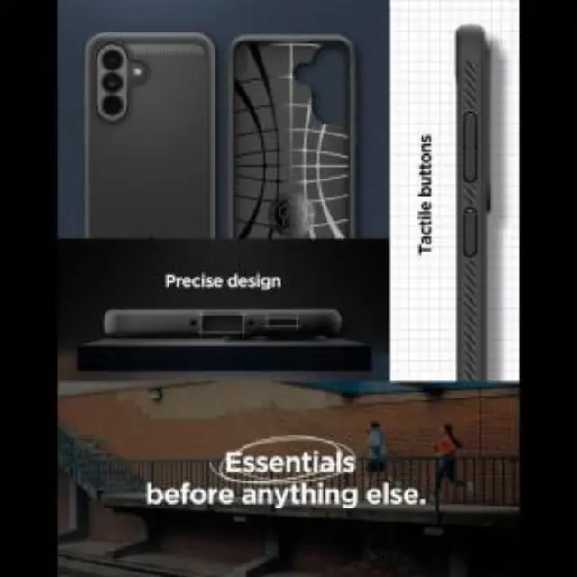 Θήκη Soft TPU Spigen Samsung Galaxy A57 5G Rugged Armor Μαύρο N70765 3