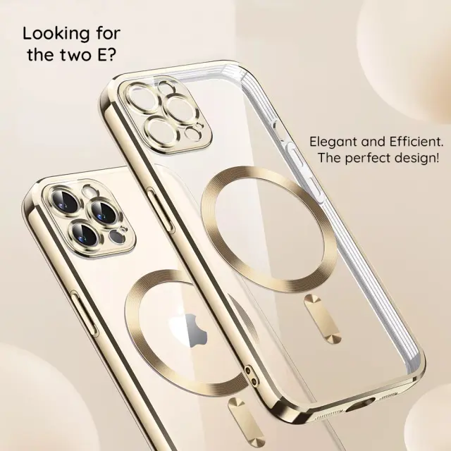 Techsuit - Luxury Crystal MagSafe - Xiaomi Redmi Note 15 5G / Note 15 4G / Poco M8 5G - Silver 2