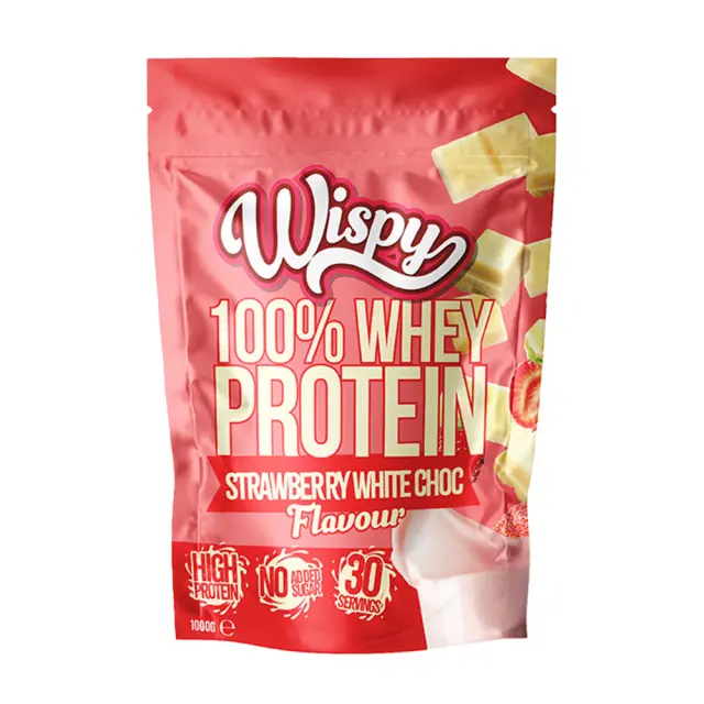 Wispy Whey Protein Strawberry White Chocolate, 1000 g