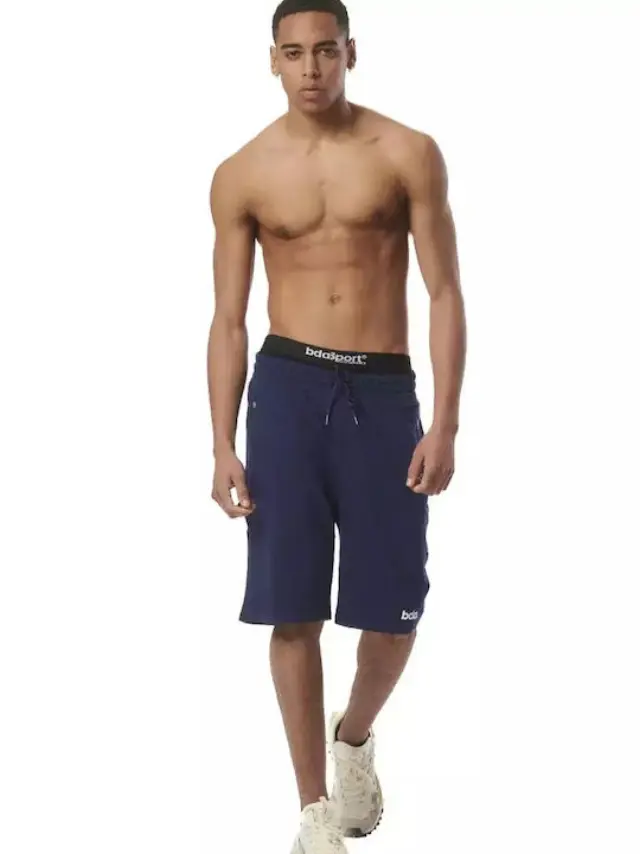 Body Action Essential Sport Ανδρική Βερμούδα 033416-01-PEACOAT BLUE - XL 3