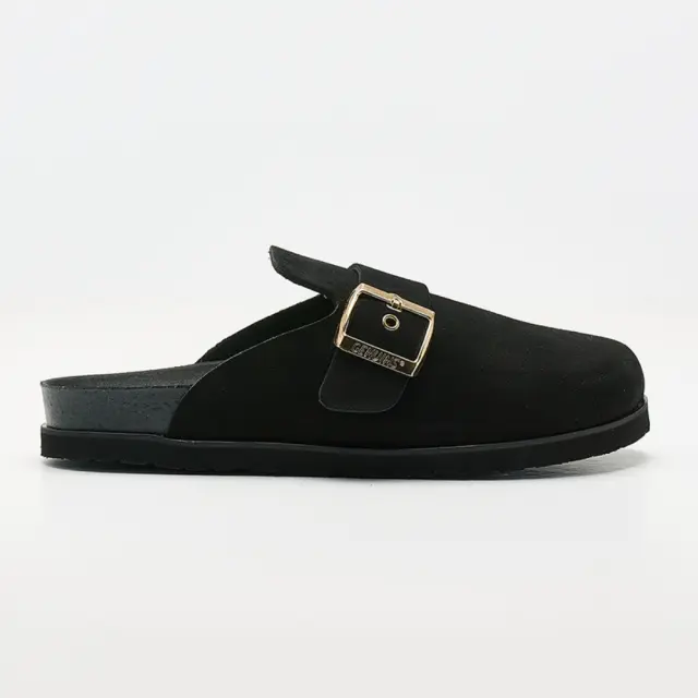 Genuins Σαμπώ Γυναικείο δέρμα suede Μαύρο GEN/IZAR VELOUR BLACK