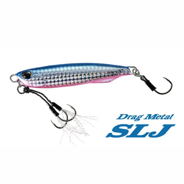 Πλάνος DUO Drag Metal SLJ για Super Light Jigging 80gr PPA0518 Silver Glow 2