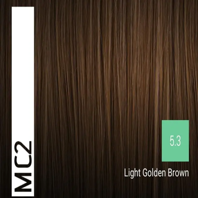 Sensus MC2 Permanent Hair Color 5.3 Light Golden Brown 100ml - (μόνιμη βαφή χωρίς αμμωνία καστανό ανοιχτό ντορέ) 2