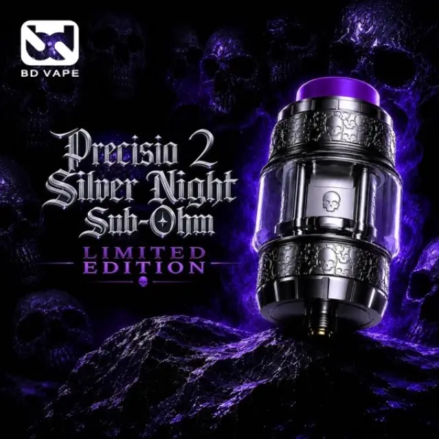 Precisio 2 Sub-Ohm 7.5ml Silver Night Limited Edition - BD Vape 2
