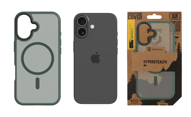 Tactical MagForce Hyperstealth Cover for Apple iPhone 17 Forest Green 3